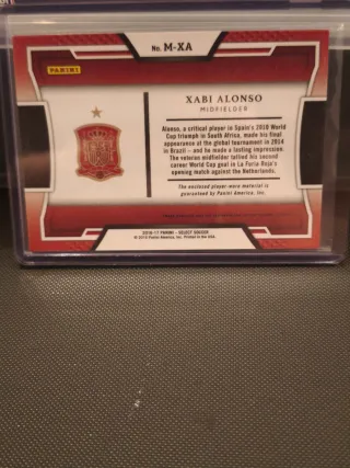 Xabi Alonso España parche usado