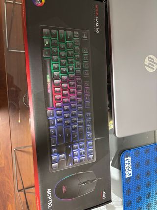 Teclado y Ratón Mars Gaming MCPTKL