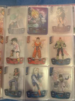 Álbum Dragon Ball Z Lamincards Super 3D