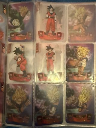 Álbum Dragon Ball Z Lamincards Super 3D
