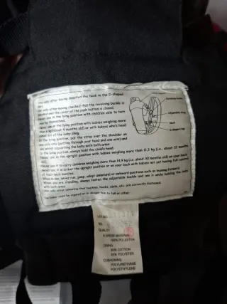 Marsupio Zucchetti Aprica 4 posizioni