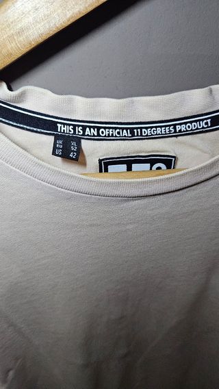 Camiseta 11 Degrees Rosa Talla XL
