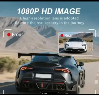 Dashcam VAVUPO 1080p Doppio Canale