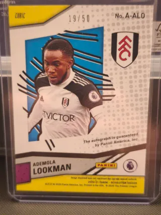 Ademola Lookman RC Autografiada /50