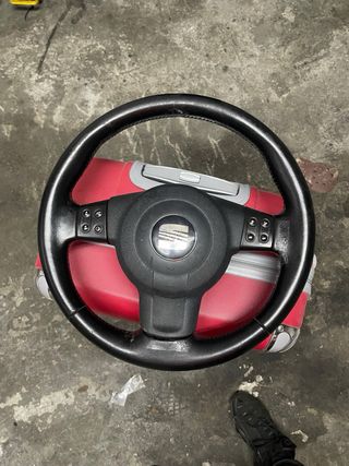 Volante Seat León Negro