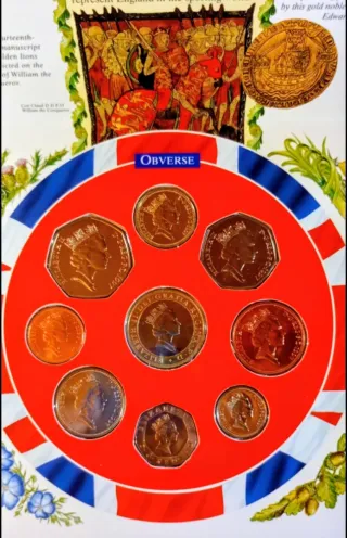 Colección Monedas Reino Unido 1997
