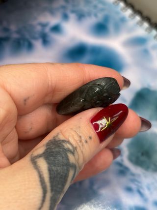 Cabujón de Labradorita Tallado