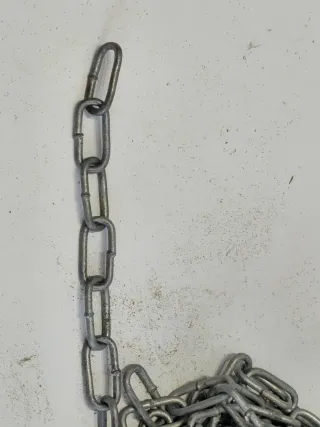 Cadena fina de plata