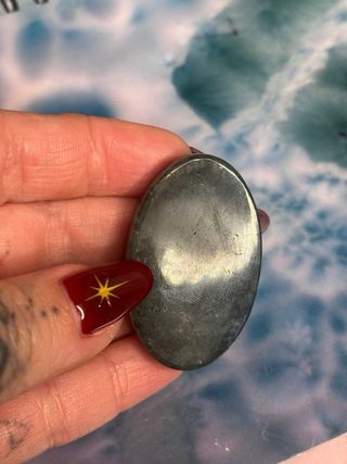 Cabujón Labradorita Azul Brillante