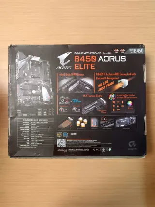 AORUS B450 ELITE Placa Base
