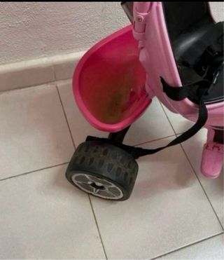 Triciclo infantil rosa