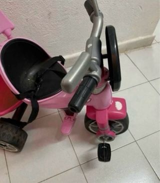 Triciclo infantil rosa