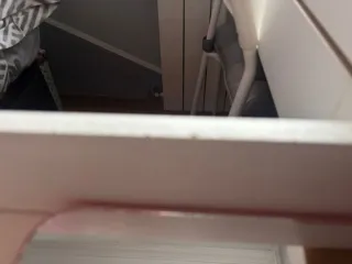 Mesa escritorio metal y madera