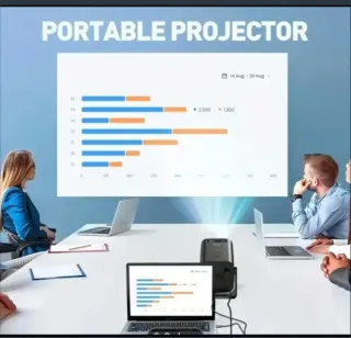 Mini proiettore nero