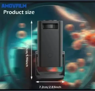 Mini proiettore nero