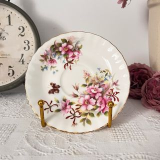 Taza y plato de porcelana Royal Albert