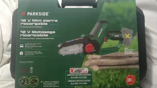 Mini sierra Parkside 12V recargable