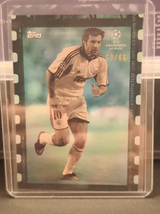 Carta Figo Real Madrid 63/99 Champions League