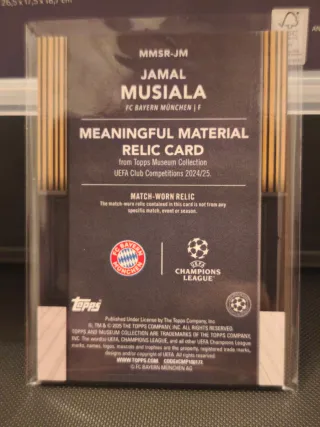 Jamal Musiala parche usado en partido 035/150