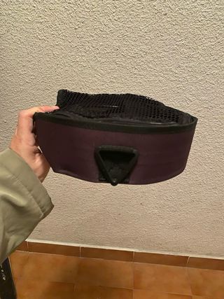 Bicicleta plegable plateada