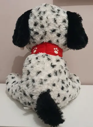 Peluche Dálmata con collar rojo