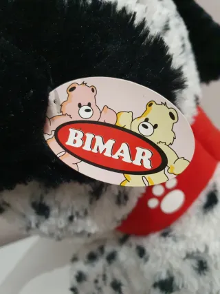 Peluche Dálmata con collar rojo