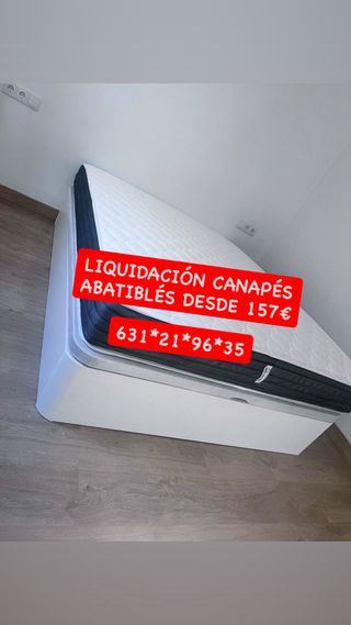 Liquidazione! Divani letto e materassi in schiuma viscogel con carbone attivo da 26 cm di spessore!