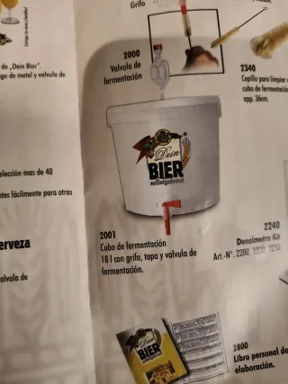 Kit Cerveza Casera - Cubo con Grifo