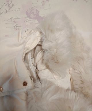 Plumífero Zara crudo talla L