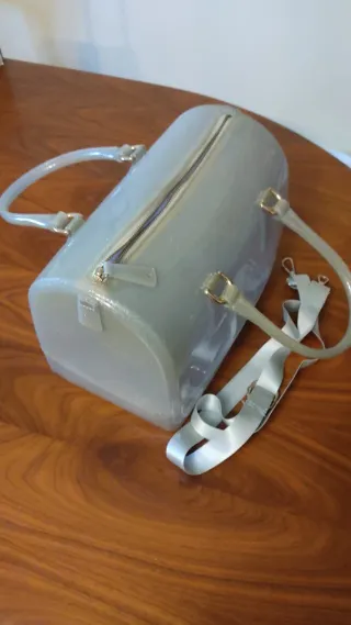 Bolso transparente chica