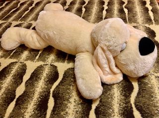 Peluche Perro Grande 1m x 50 cm. Mantita Cuna