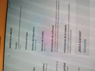 Tablet Samsung Bianca