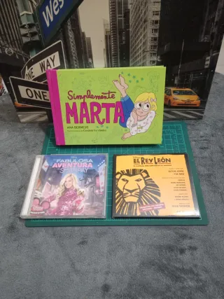 Lote Libro + Cd's juveniles