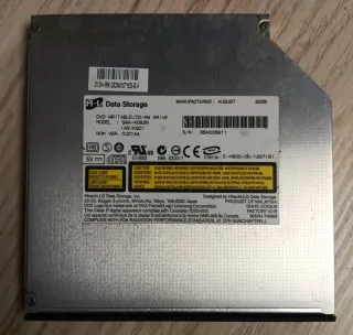 Lector y grabadora CD/DVD ReWritable para ordenad