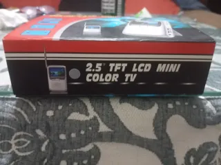 TV Mini TFT LCD Color 2.5.COLECCIONISTAS.