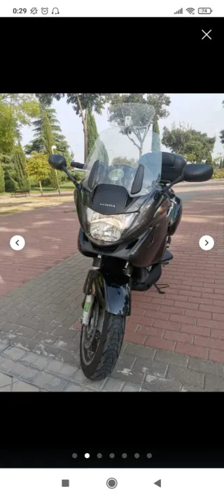 Honda Deauville Negra Touring