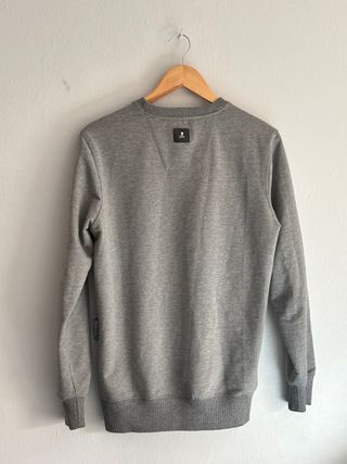 Sudadera gris hombre