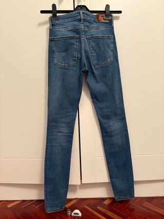 Vaqueros Skinny Zara Azules