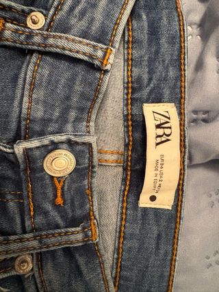 Vaqueros Skinny Zara Azules