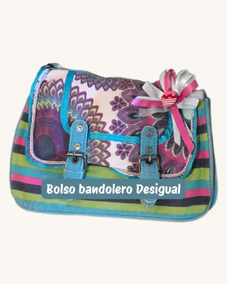 Bolso Desigual estampado multicolor