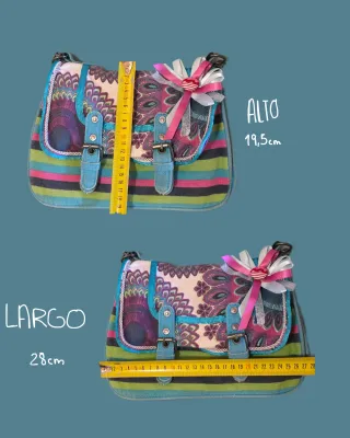 Bolso Desigual estampado multicolor