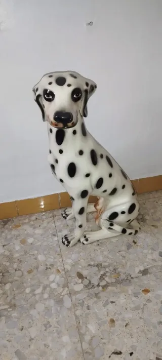 Figura Dálmata Cerámica