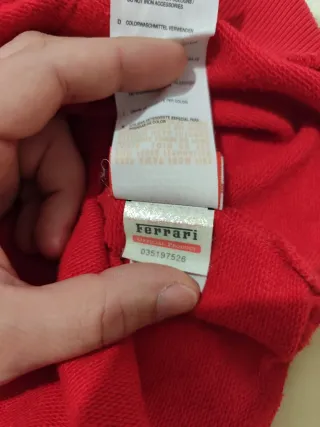 Sudadera Ferrari Puma Roja