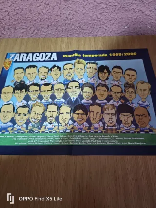 Postales y Posters Real Zaragoza 1979-1980