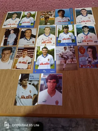 Postales y Posters Real Zaragoza 1979-1980