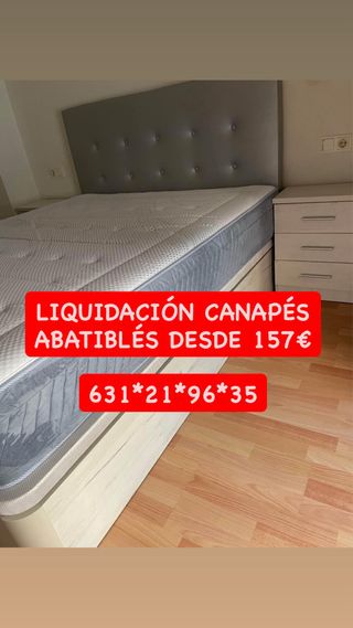 Liquidazione! Divani letto e materassi in schiuma con gel e carbone attivo da 26 cm di spessore