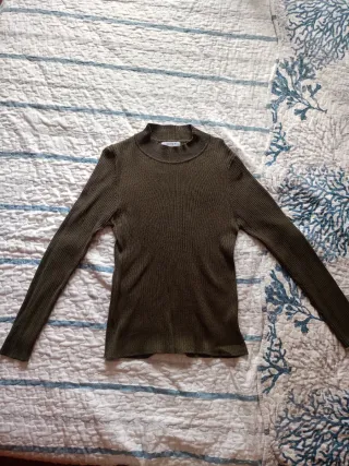 Jersey Primark verde militar talla S