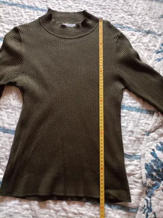 Jersey Primark verde militar talla S