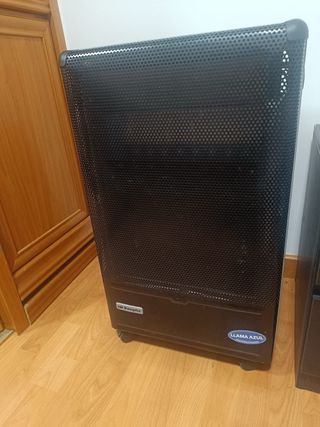 Estufa de gas Llama Azul.