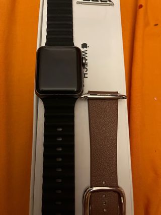 Apple Watch Serie 3 Negro y Marrón
